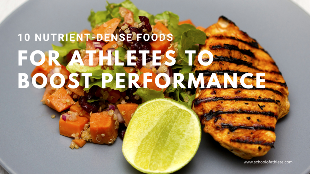 10 Nutrient-Dense Foods for Athletes to Boost Performance